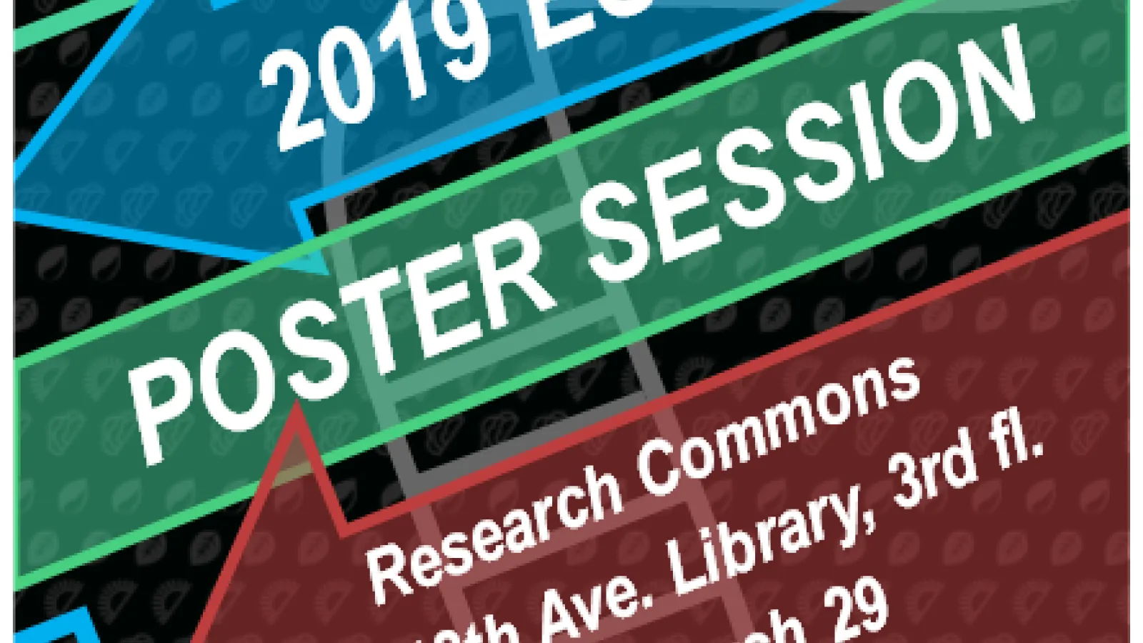 ESGP 2019 Poster session advertisement flyer