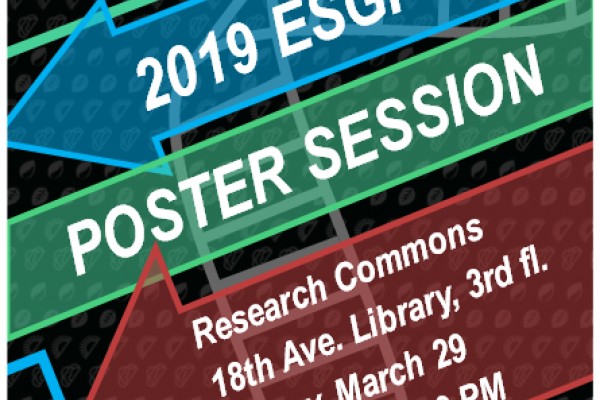ESGP 2019 Poster session advertisement flyer